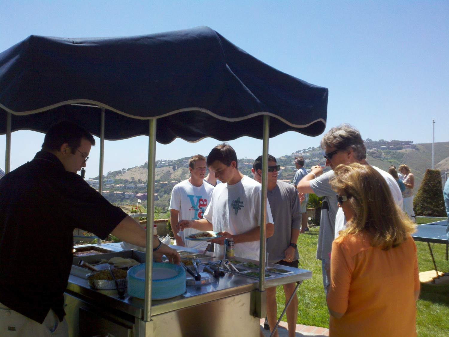 Newport Beach Taco Cart Party